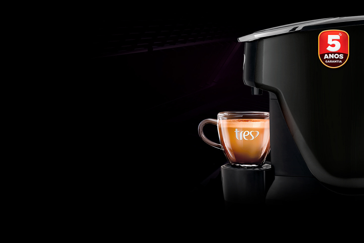 Cafeteira Espresso Touch - TRES 3 Corações