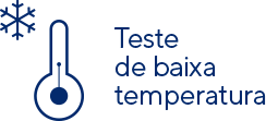 teste baixa temperatura