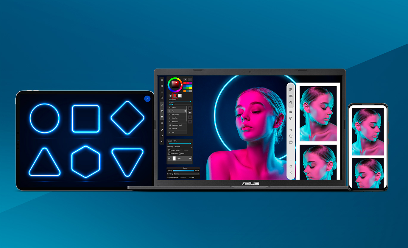 imagem ilustrativa GlideX Asus