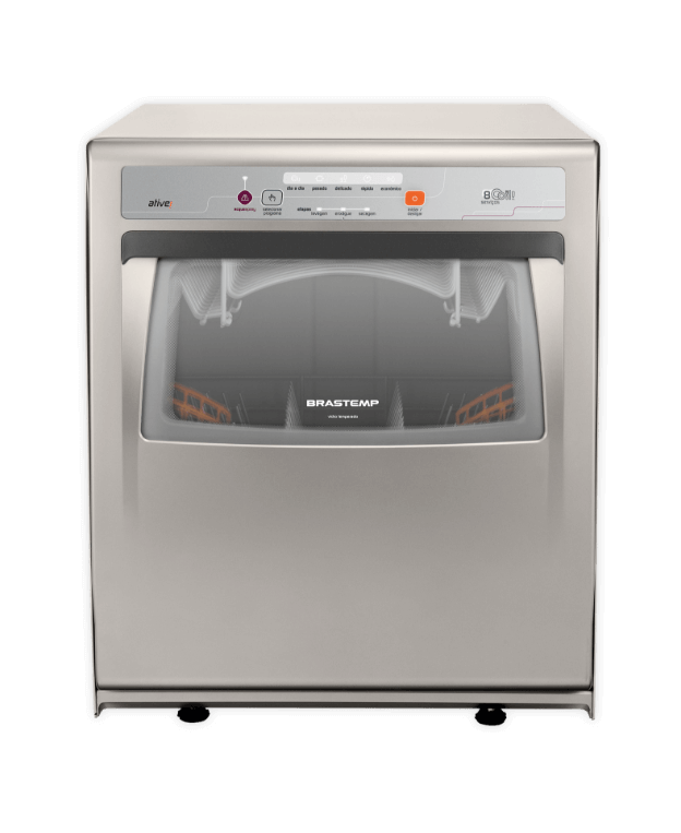 Produto Lava-Louças Brastemp - 8 Serviços Compacta Prata