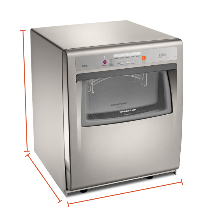 Lava-louças Brastemp - 8 Serviços Prata