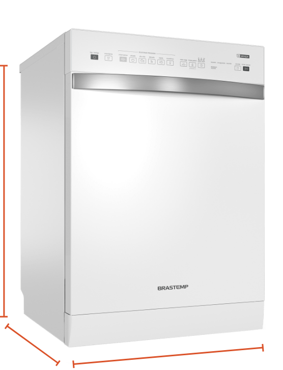 Lava-louças Brastemp - 14 Serviços Branca