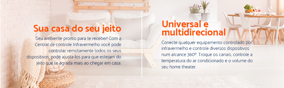 Central de Controle Infravermelho Wi-Fi Geonav - HIRCIR