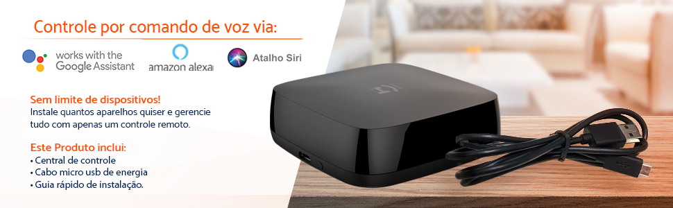 Central de Controle Infravermelho Wi-Fi Geonav - HIRCIR