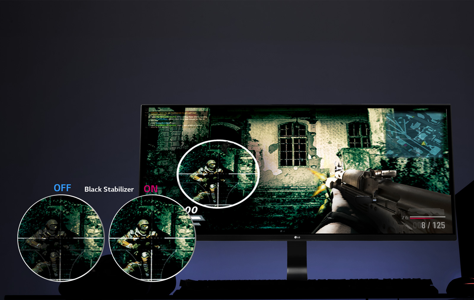Mais visibilidade com Black Stabilizer Mais visibilidade com Black Stabilizer