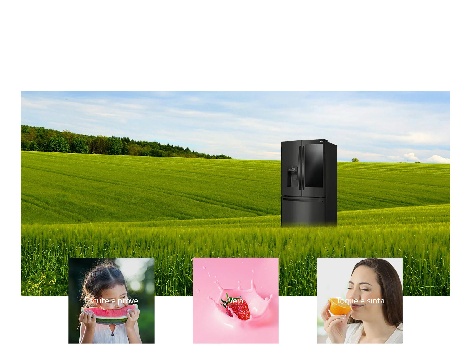 Estimule seus sentidos com NatureFRESH™ Estimule seus sentidos com NatureFRESH™