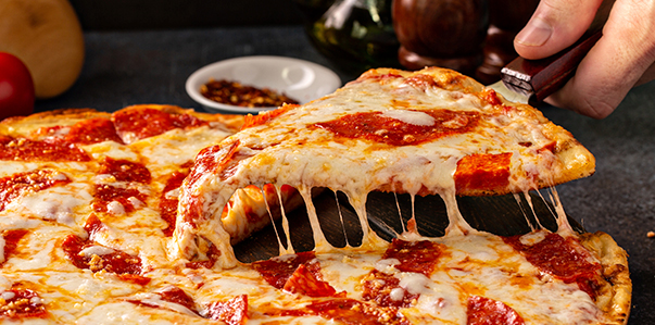 Sua pizza perfeita com a massa crocante. Função Pizza Congelada e Pizza Fresca.