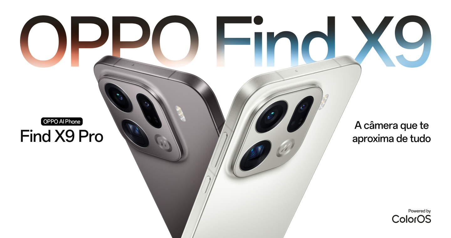 Celular OPPO Find X9 Pro Grafite, 512GB, 16GB RAM e Câmera