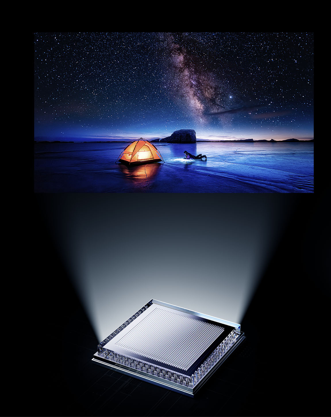 Six-crystal Light-emitting chip Ⅱ