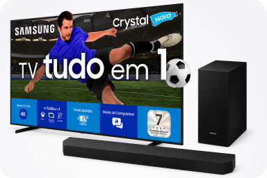 Samsung 98 DU9000 com soundbar