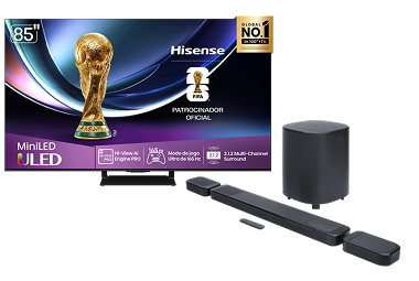 Samsung 98 DU9000 com soundbar