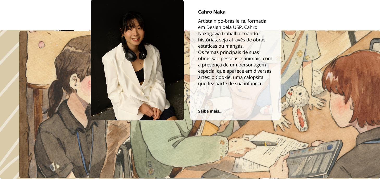 banner artista Camila Teshima